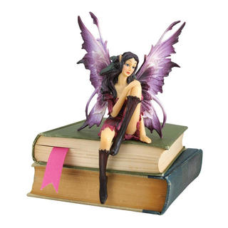 Amethyst the Fairy Sitting Sculpture