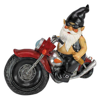 Axel Grease the Biker Gnome statue